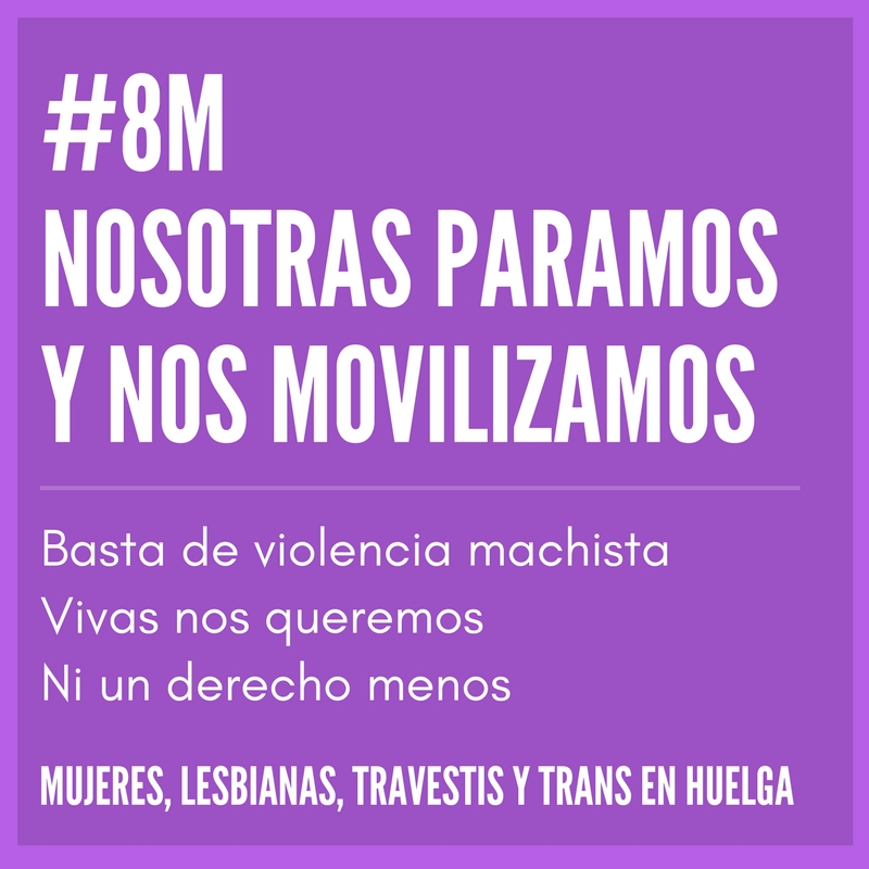 8M Nosotras Paramos
