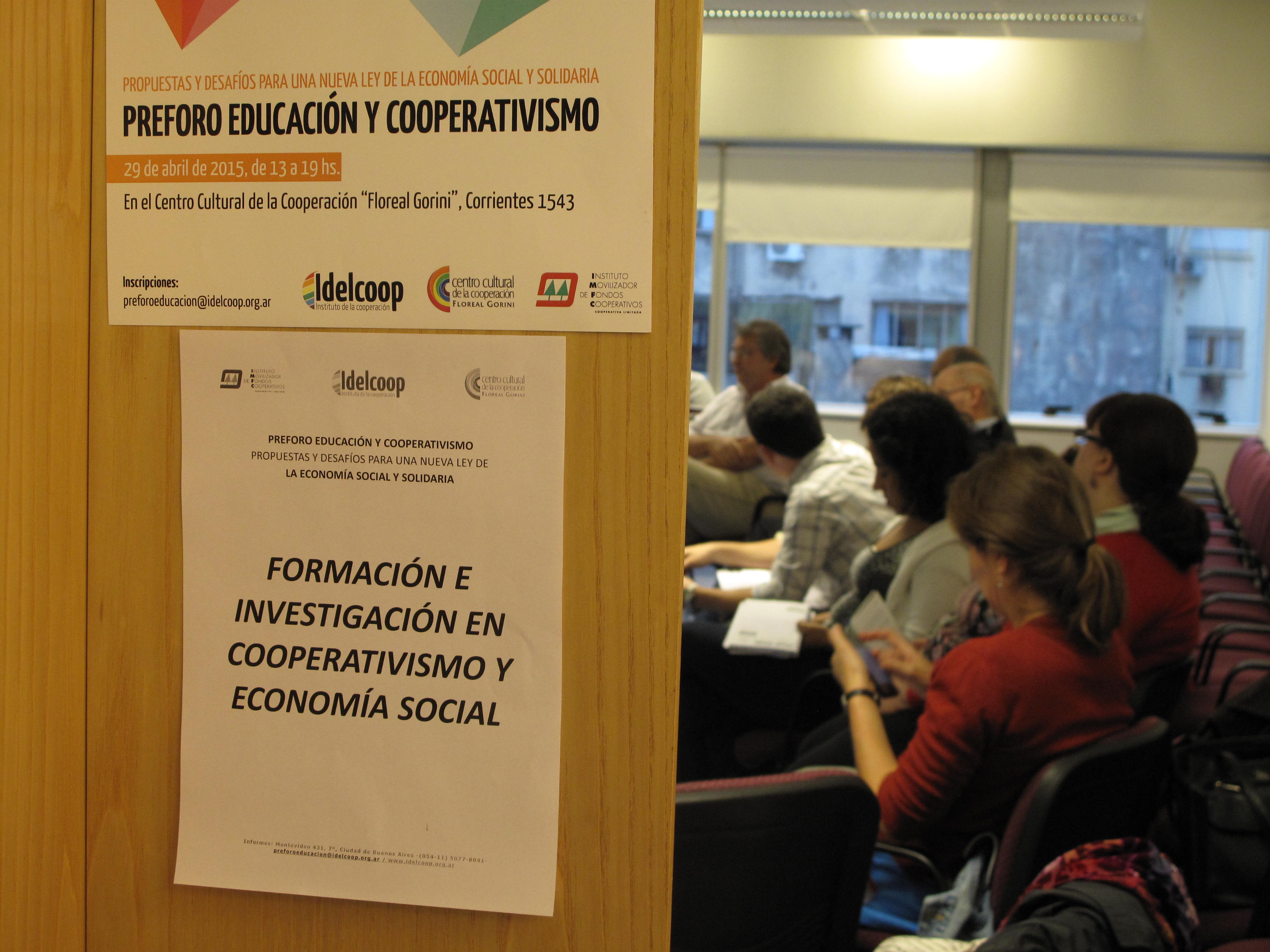Conclusiones y documentos del Preforo de Educación y Cooperativismo